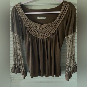 Laurie & Joe crocheted top